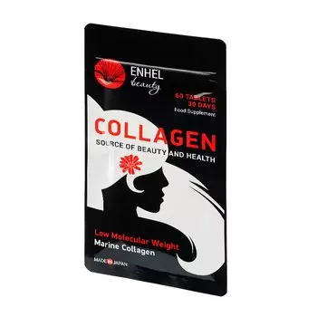 Enhel beauty Коллаген низкомолекулярный таблетки 60 шт