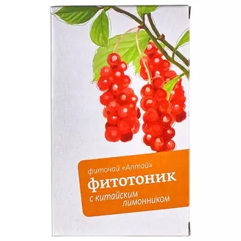 Фиточай Алтай 16 Фитотоник Лимонник ф/п 2 г 20 шт