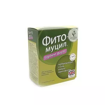 Фитомуцил Сорбент-форте порошок для приема внутрь 5 г 10 шт