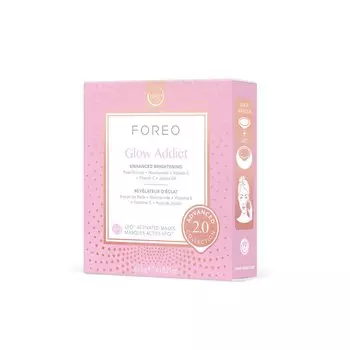 Foreo Адвансд 2.0 Маска для лица осветляющая для УФО/УФО мини 6 шт
