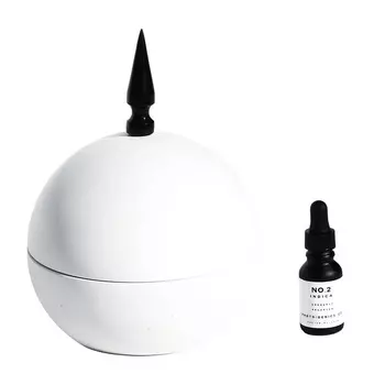 Photo/Genics+Co No.2 Indica Аромадиффузор в керамической вазе 18 см х 23 см