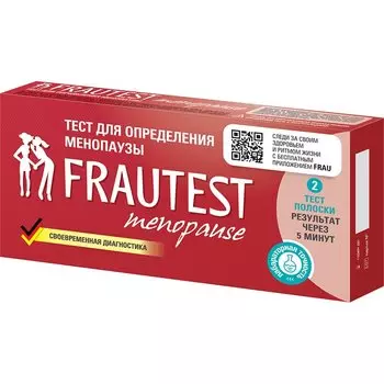 Frautest Menopause Тест на определение менопаузы тест-полоска 2 шт
