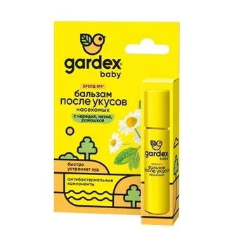 Gardex baby Бальзам-стик после укусов насекомых для детей с 1 года 7 мл