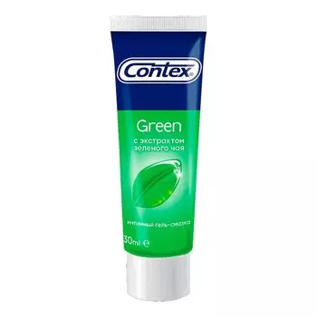 Contex Green Гель-смазка с экстрактом зеленого чая 30 мл