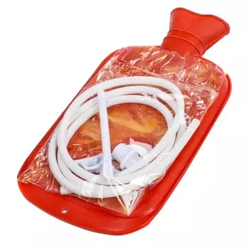 Меридиан Грелка резиновая комбинированная (Кружка Эсмарха) 2 л