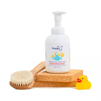 Hoppi Пенка для купания детская с экстрактом овса 500 мл
