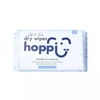 Hoppi Салфетки сухие детские 100 шт