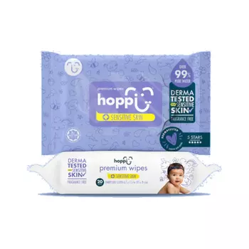 Hoppi Салфетки влажные детские 20 шт