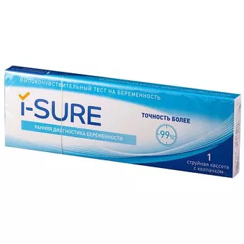 I-Sure Тест на беременность струйный 1 шт