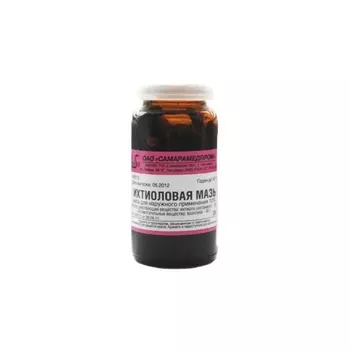 Ихтиоловая мазь 10% для наружного применения 25 г