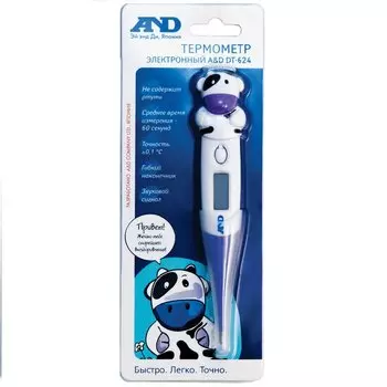 AND Термометр медицинский электронный DT-624 Корова