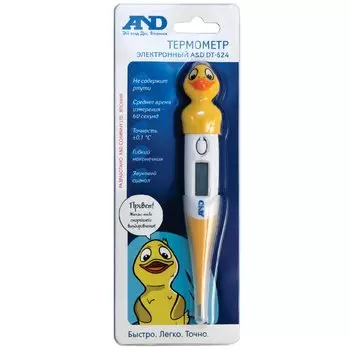 AND Термометр медицинский электронный DT-624 Утка
