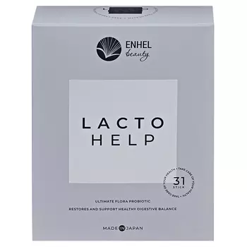 Enhel Beauty LactoHelp Комплекс метаболитов бифидобактерий и лактобактерий 31 шт