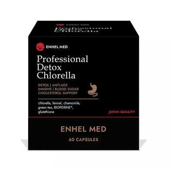 Enhel Med Detox Хлорелла капсулы 60 шт