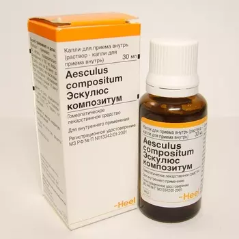 Эскулюс Композитум капли гомеопатические для приема внутрь 30 мл