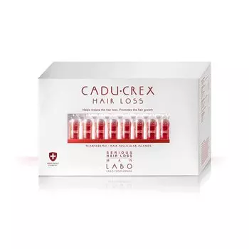 Кадукрекс Лосьон против выпадения волос для мужчин при обильном выпадении волос 40 шт