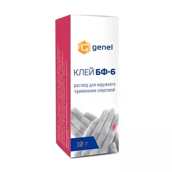 Клей БФ-6 раствор спиртовой для наружного применения 10 г