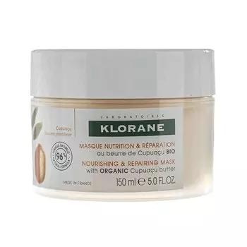 Клоран Маска для волос питательная и восстанавливающая с органическим маслом купуасу 150 мл