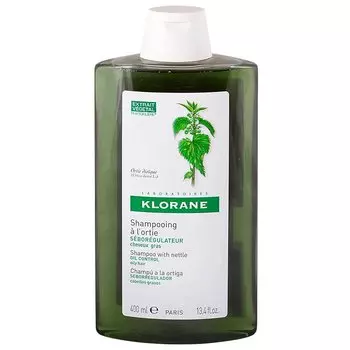 Klorane Шампунь с крапивой себорегулирующий для жирных волос 400 мл
