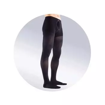 Колготки 2 класс компрес.р.L черный для мужчин