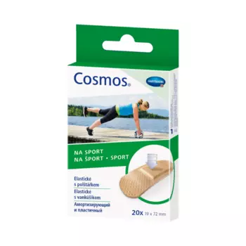 Cosmos Sport Пластырь амортизирующий 1,9 см х 7,2 см 20 шт
