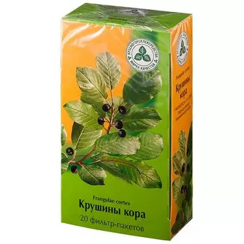 Крушина кора фильтр-пакеты 1,5 г 20 шт