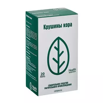 Крушина кора фильтр-пакеты 1,5 г 20 шт