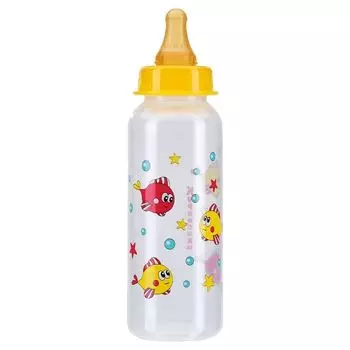 Курносики Бутылочка с латексной соской 250 мл.