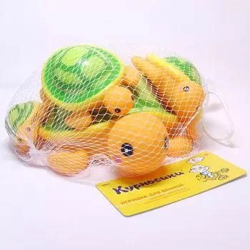 Курносики Игрушка для ванной "Семейка черепашки"