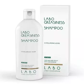 Лабо Грисинесс Шампунь для жирных волос и кожи головы для женщин 200 мл