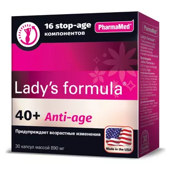 Lady's Formula 40+ Anti-age капсулы 30 шт