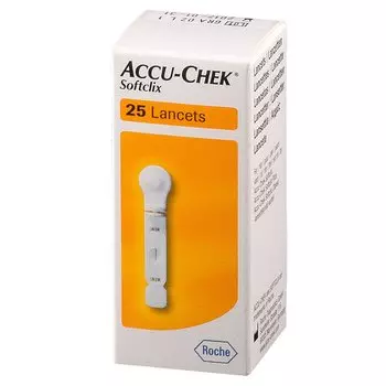 Акку-Чек Софткликс Ланцет стерильный 25 шт