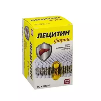 RealCaps Лецитин Форте капсулы 90 шт
