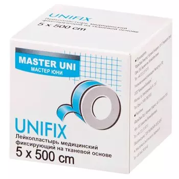 Верофарм Лейкопластырь фиксирующий 5 см х 500 см 1 шт