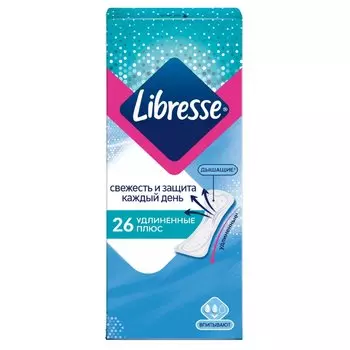 Либресс Прокладки ежедневные ДэйлиФреш Плюс 26 шт