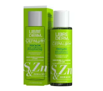 Librederm Серацин лосьон для глубокого очищения пор фл.100 мл