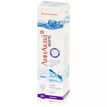 Линаква Форте ср-во д/пром.полости носа 2,1% флакон 50 мл