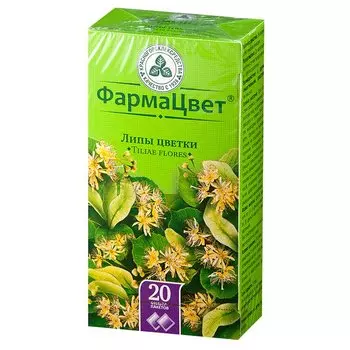 Липа цветки фильтр-пакеты 1,5 г 20 шт