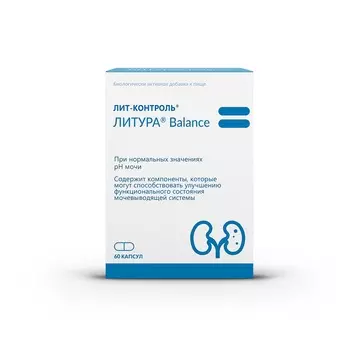 Лит-Контроль Литура Баланс капсулы 60 шт