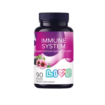 Ливс Комплекс Имунн с бузиной, прополисом и эхинацеей пастилки жев.90 шт Фрукты и Ягоды