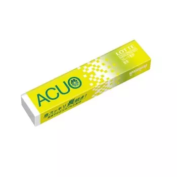 LОТТЕ Acuo Резинка жевательная Лимонная мята 21 г