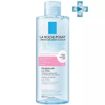 La Roche-Posay Eau Micellaire Ultra Вода мицеллярная для склонной к аллергии кожи 400 мл