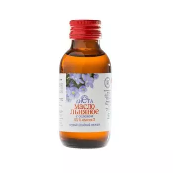 Биокор Масло льняное с селеном 100 мл