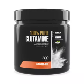 Maxler 100% Pure Глутамин порошок 300 г