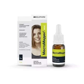 МестаМидин-нос средство для слизистой оболочки носа 10 мл