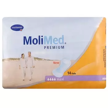 Молимед Премиум Прокладки жен.впитывающие Макси 790 мл 14 шт