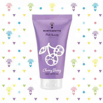 Montcarotte зубная паста-гель для детей 0-10 лет Вишня 30 мл