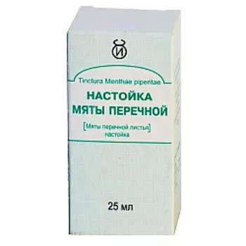 Мяты перечной настойка для приема внутрь 25 мл