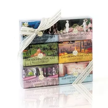 Nesti Dante Мыло набор Волнующая Тоскана 150 г 6 шт