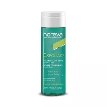 Noreva Exfoliac Гель для лица мягкий очищающий 200 мл